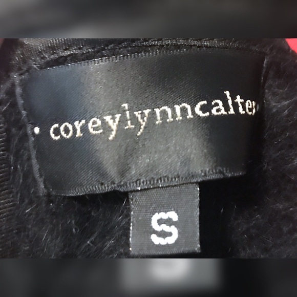 Cory Lynn Coulter Black Cashmere Blend Sweater - Picture 3 of 5